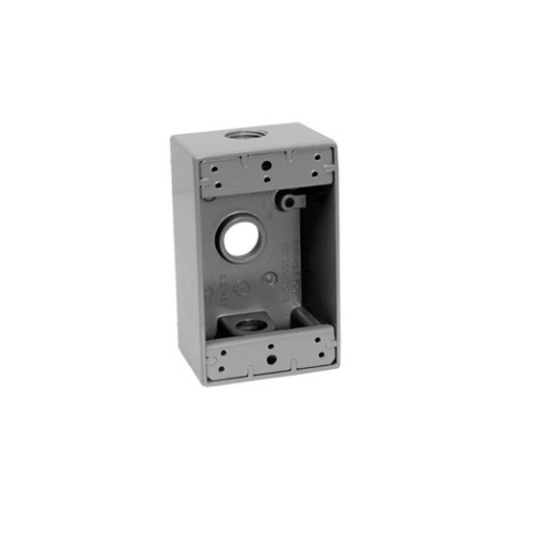 Weatherproof Aluminum Outlet Box