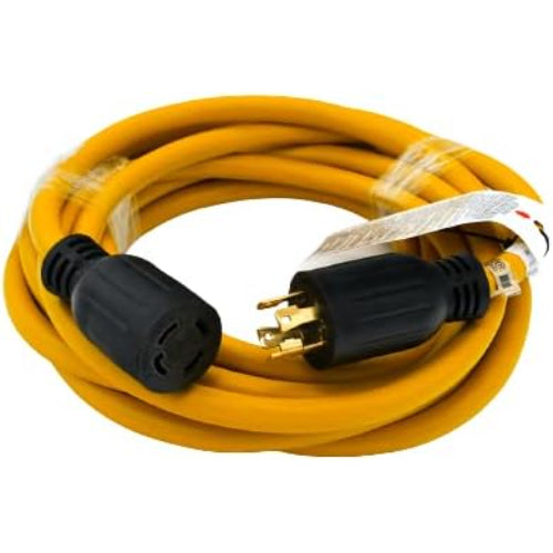 30A and 50A Extension Cords - 4 Prong NEMA L14-30 or NEMA 14-50P to CS6364