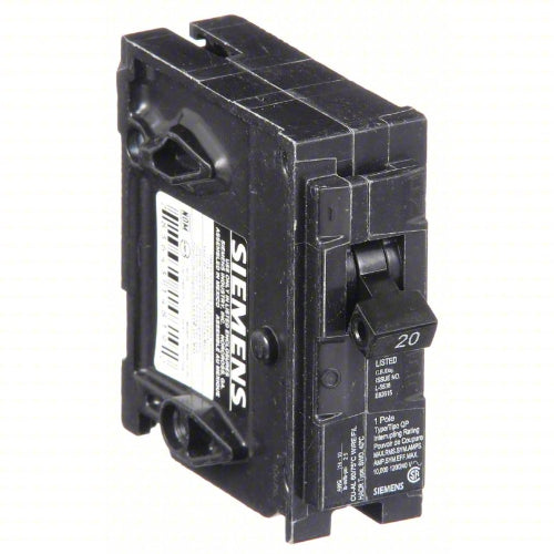 Siemens Miniature ITE Circuit Breakers, QP Push On 20A - 60A, 1P - 3P, 10 KAIC