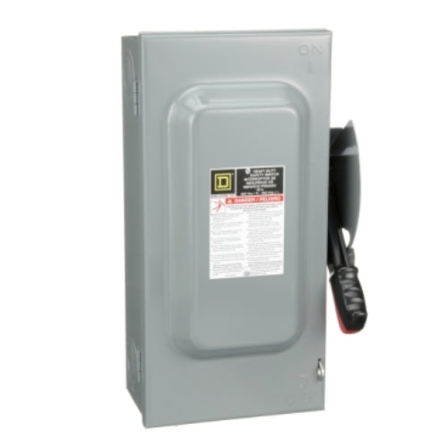 Nema 1 Disconnect Safety Switch, 600v, 30 - 60A, 3 Pole, 4 Wire